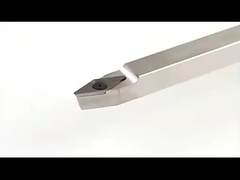 El torno de madera de acero inoxidable cepillado del carburo equipa los mangos de maniobra de madera Diamond Sharp Carbide Tip